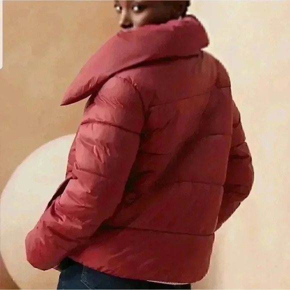 Banana Republic Funnel-Neck Puffer Coat - Picture 4 of 11